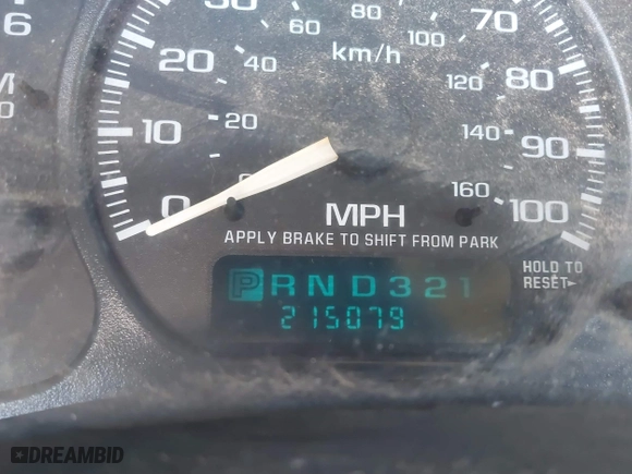 2001 Chevrolet Silverado 1500 LT with VIN 2GCEK19T911405962, listed as a IAAI auction lot 41640904 with 215,079 mi miles. Bid and sale history available at carsss.com. Image 7.