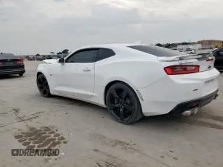2018 Chevrolet Camaro 2SS with VIN 1G1FH1R77J0126746, listed as a Copart auction lot 57275265 with 87,593 mi miles and Salvage title. Bid and sale history available at DreamBid. Image 2.