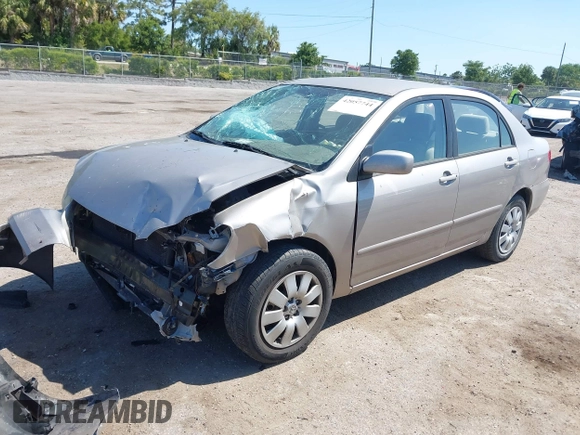 2003 Toyota Corolla CE with VIN 2T1BR32E53C015709, listed as a IAAI auction lot 42057744 with 120,022 mi miles and . Bid and sale history available at DreamBid. Image 2.