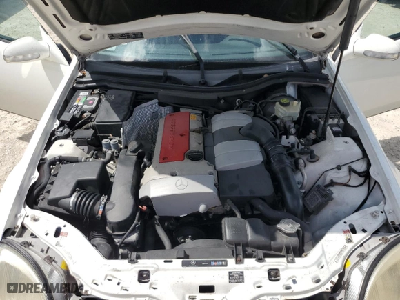 2004 Mercedes-Benz SLK-Class with VIN WDBKK49F54F305769, listed as a Copart auction lot 73852484 with 73,946 mi miles and Salvage Title. Bid and sale history available at carsss.com. Image 11.
