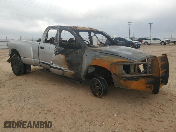 2007 Dodge 3500 SLT with VIN 3D7MX48A27G823140, listed as a Copart auction lot 69663464 with Not provided miles and Non repairable. Bid and sale history available at DreamBid. Image 4.