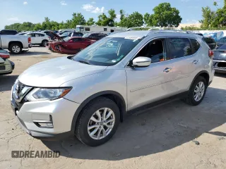 2017 Nissan Rogue S with VIN JN8AT2MV8HW017672, listed as a Copart auction lot 61494805 with 83,490 mi miles and Salvage title. Bid and sale history available at DreamBid. Image 1.