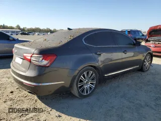 2014 Kia Cadenza Premium with VIN KNALN4D78E5128880, listed as a Copart auction lot 76414274 with 182,942 mi miles and Salvage Title. Bid and sale history available at carsss.com. Image 3.