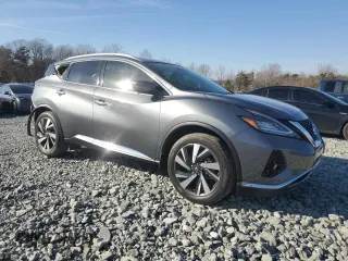 2022 Nissan Murano SL with VIN 5N1AZ2CJ4NC106821, listed as a Copart auction lot 43926105 with 17,144 mi miles and Salvage Title. Bid and sale history available at carsss.com. Image 4.