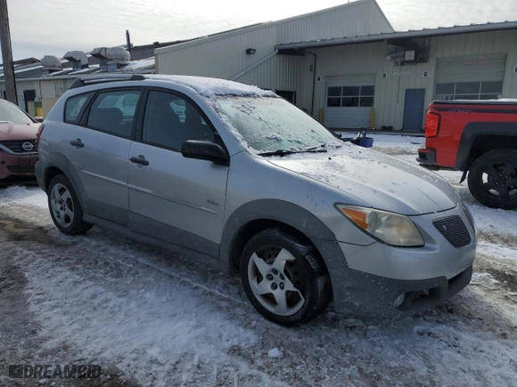 2007 Pontiac Vibe with VIN 5Y2SL65897Z403921, listed as a Copart auction lot 45551175 with 208,003 mi miles and Salvage Title. Bid and sale history available at carsss.com. Image 4.