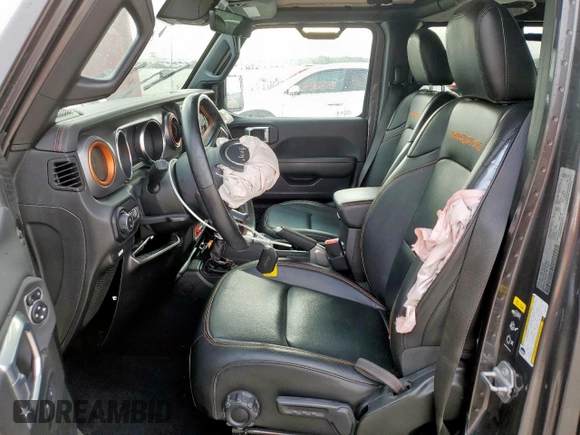 2020 Jeep Gladiator Mojave z VIN 1C6JJTEG8LL207481, wystawiony jako Copart lot #58009665 z przebiegiem 57 479 mil mil oraz Szkoda całkowita • Salvage title. Historia ofert i sprzedaży dostępna na DreamBid. Obrazek 7.