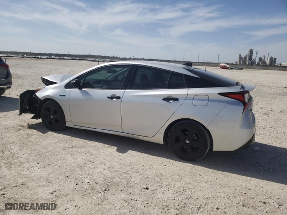 2022 Toyota Prius L Eco with VIN JTDKAMFU5N3169248, listed as a Copart auction lot 48997015 with 46,266 mi miles and Salvage Title. Bid and sale history available at carsss.com. Image 2.