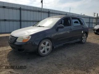 2008 Kia Spectra with VIN KNAFE161885010269, listed as a Copart auction lot 51712965 with 0 mi miles and Salvage Title. Bid and sale history available at carsss.com. Image 1.