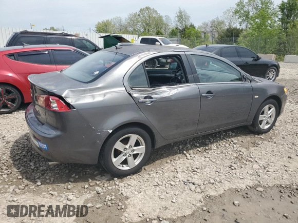2008 Mitsubishi Lancer DE with VIN JA3AU26U78U033997, listed as a Copart auction lot 52123644 with 204,653 mi miles and Non Repairable. Bid and sale history available at carsss.com. Image 3.