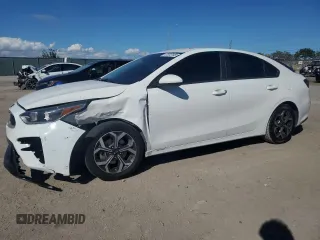 2019 Kia Forte LXS with VIN 3KPF24AD5KE041697, listed as a Copart auction lot 47033195 with 98,142 mi miles and Salvage Title. Bid and sale history available at DreamBid. Image 1.
