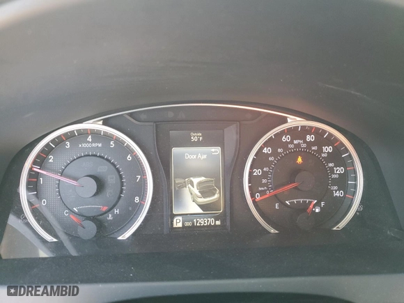 2015 Toyota Camry XLE with VIN 4T1BF1FKXFU006679, listed as a Copart auction lot 49099115 with 129,370 mi miles and Salvage Title. Bid and sale history available at carsss.com. Image 9.