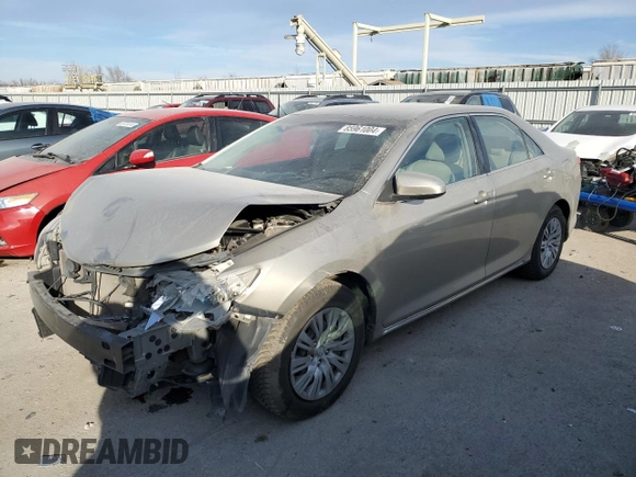 2013 Toyota Camry L with VIN 4T4BF1FK4DR321772, listed as a Copart auction lot 85961004 with 117,514 mi miles and Salvage Title. Bid and sale history available at carsss.com. Image 1.