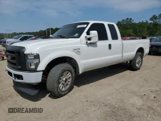 2009 Ford Super Duty F-250 SRW XL with VIN 1FTSX20R19EA53000, listed as a Copart auction lot 51834325 with 0 mi miles and Salvage Title. Bid and sale history available at carsss.com. Image 1.
