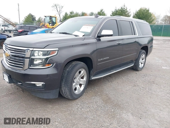 2015 Chevrolet Suburban LTZ with VIN 1GNSKKKC4FR712965, listed as a IAAI auction lot 41928053 with 188,571 mi miles. Bid and sale history available at carsss.com. Image 21.