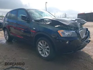 2014 BMW X3 xDrive28i with VIN 5UXWX9C50E0D24494, listed as a IAAI auction lot 41947605 with Not Provided miles and . Bid and sale history available at DreamBid. Image 1.