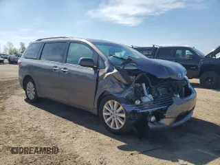 2015 Toyota Sienna Limited z VIN 5TDDK3DC4FS106412, wystawiony jako Copart lot #55531975 z przebiegiem 179 363 mil mil oraz Szkoda całkowita • Salvage title. Historia ofert i sprzedaży dostępna na DreamBid. Obrazek 4.