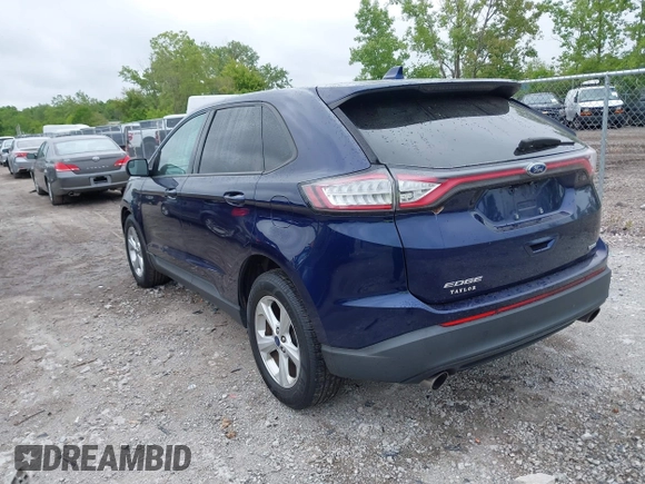 2016 Ford Edge SE with VIN 2FMPK3G91GBB57796, listed as a IAAI auction lot 42332179 with 122,400 mi miles and . Bid and sale history available at DreamBid. Image 3.