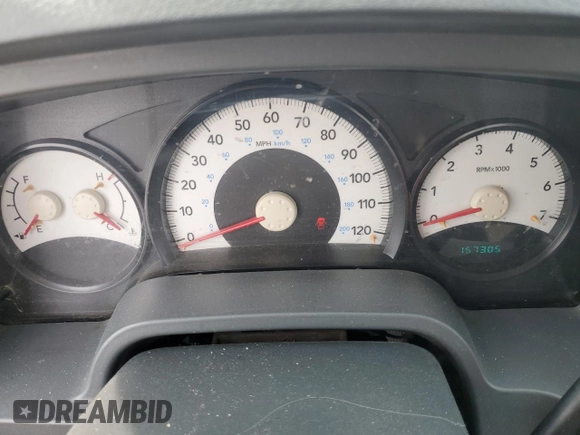 2006 Dodge Dakota ST with VIN 1D7HE22K96S611677, listed as a Copart auction lot 68558354 with 157,305 mi miles and Salvage Title. Bid and sale history available at DreamBid. Image 9.