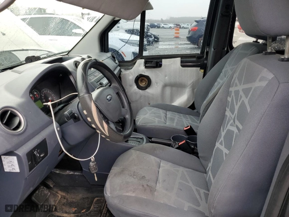 2012 Ford Transit Connect Wagon XLT with VIN NM0KS9BN8CT105675, listed as a Copart auction lot 44783465 with 193,163 mi miles and Salvage Title. Bid and sale history available at carsss.com. Image 7.