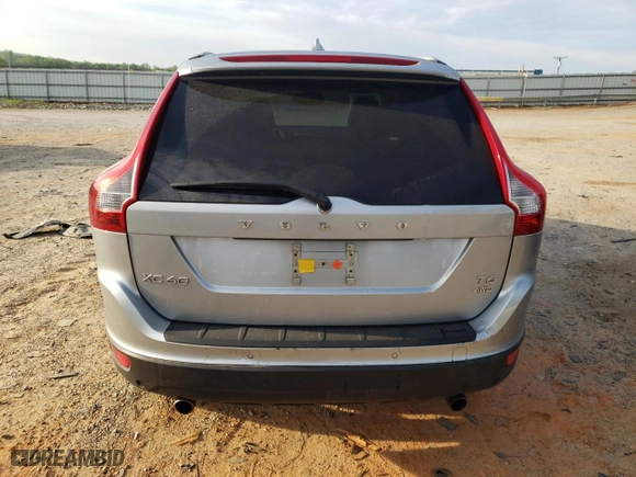2013 Volvo XC60 T6 with VIN YV4902DZ0D2389435, listed as a Copart auction lot 53791445 with 129,556 mi miles and Salvage Title. Bid and sale history available at carsss.com. Image 6.