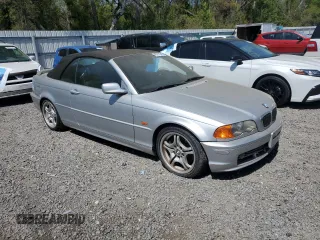 2001 BMW 3 Series 330Ci with VIN WBABS534X1JU84136, listed as a Copart auction lot 49311545 with 141,865 mi miles and Clean Title. Bid and sale history available at carsss.com. Image 4.