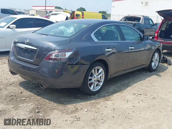 2013 Nissan Maxima SV with VIN 1N4AA5AP4DC823356, listed as a IAAI auction lot 42386580 with 126,717 mi miles and . Bid and sale history available at DreamBid. Image 4.