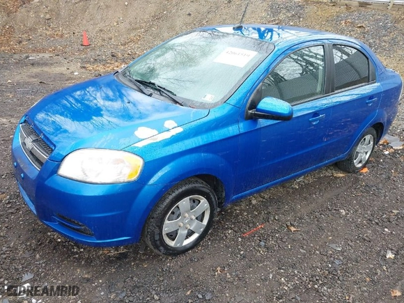 2010 Chevrolet Aveo LT w/1LT with VIN KL1TD5DE4AB134818, listed as a IAAI auction lot 42061519 with 94,602 mi miles. Bid and sale history available at carsss.com. Image 2.