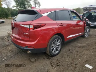 2020 Acura RDX w/Technology Pkg with VIN 5J8TC2H55LL008566, listed as a Copart auction lot 71938734 with 60,735 mi miles and Salvage Title. Bid and sale history available at carsss.com. Image 3.