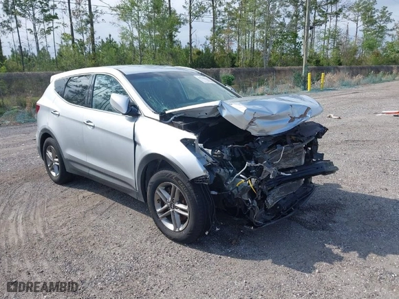 2018 Hyundai Santa Fe Sport 2.4L with VIN 5XYZT3LB2JG562023, listed as a IAAI auction lot 39788665 with NaN miles. Bid and sale history available at carsss.com. Image 1.