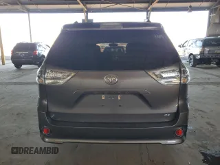 2017 Toyota Sienna SE with VIN 5TDXZ3DC7HS785250, listed as a Copart auction lot 57009695 with 79,691 mi miles and Salvage title. Bid and sale history available at DreamBid. Image 6.