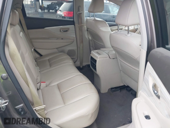 2016 Nissan Murano Platinum with VIN 5N1AZ2MG6GN106877, listed as a IAAI auction lot 41447698 with 124,451 mi miles and . Bid and sale history available at DreamBid. Image 8.