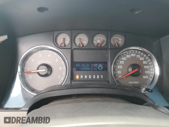 2010 Ford F-150 XL z VIN 1FTFX1CV3AFA18462, wystawiony jako Copart lot #61756415 z przebiegiem 248 854 mil mil oraz Szkoda całkowita • Salvage title. Historia ofert i sprzedaży dostępna na DreamBid. Obrazek 9.