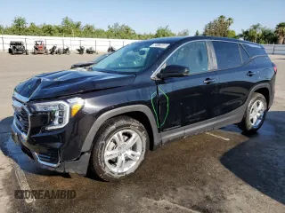 2024 GMC Terrain SLE z VIN 3GKALMEGXRL315692, wystawiony jako Copart lot #60173555 z przebiegiem 20 270 mil mil oraz Czysty tytuł • Clean title. Historia ofert i sprzedaży dostępna na DreamBid. Obrazek 1.
