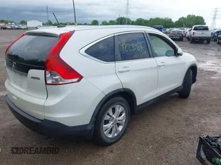 2012 Honda CR-V EX-L with VIN 5J6RM4H77CL077658, listed as a IAAI auction lot 42257045 with Not provided miles and . Bid and sale history available at DreamBid. Image 4.
