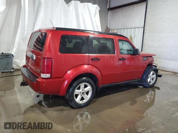 2007 Dodge Nitro SLT with VIN 1D8GU58K77W609181, listed as a Copart auction lot 51765775 with 123,391 mi miles and Salvage Title. Bid and sale history available at carsss.com. Image 3.
