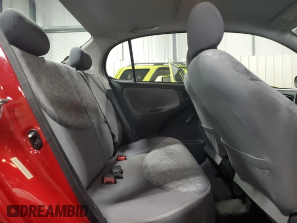 2001 Toyota ECHO with VIN JTDBT123210114144, listed as a Copart auction lot 58531505 with 90,923 mi miles and Salvage title. Bid and sale history available at DreamBid. Image 10.