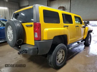 2006 Hummer H3 with VIN 5GTDN136968303676, listed as a Copart auction lot 81700064 with 93,742 mi miles and Salvage Title. Bid and sale history available at DreamBid. Image 3.