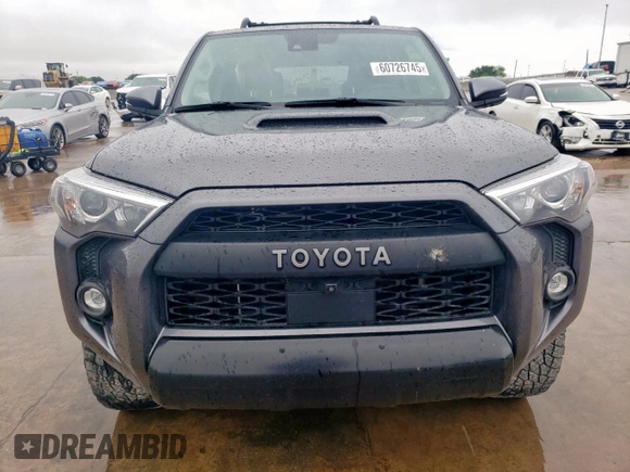 2023 Toyota 4Runner TRD Pro with VIN JTELU5JR9P6117865, listed as a Copart auction lot 60726745 with 20,996 mi miles and Salvage title. Bid and sale history available at DreamBid. Image 5.