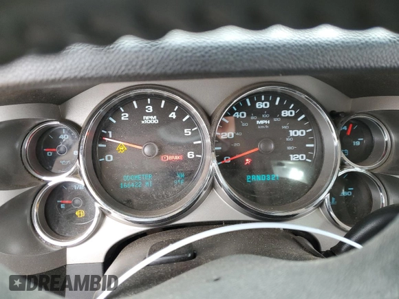 2009 Chevrolet Silverado 1500 LT with VIN 3GCEC23C99G109242, listed as a Copart auction lot 45312595 with 166,422 mi miles and Non Repairable. Bid and sale history available at DreamBid. Image 9.