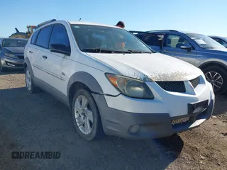 2003 Pontiac Vibe with VIN 5Y2SL62803Z413204, listed as a IAAI auction lot 41658973 with 214,917 mi miles. Bid and sale history available at carsss.com. Image 1.