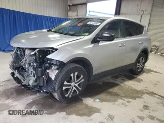 2018 Toyota RAV4 LE with VIN 2T3BFREV0JW781650, listed as a Copart auction lot 52123085 with 36,748 mi miles and Salvage Title. Bid and sale history available at carsss.com. Image 1.