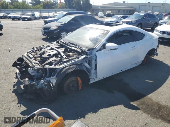 2017 Lexus RC F F z VIN JTHHP5BC9H5006184, wystawiony jako Copart lot #73970344 z przebiegiem Nie podano mil oraz Nie do naprawy. Historia ofert i sprzedaży dostępna na DreamBid. Obrazek 1.