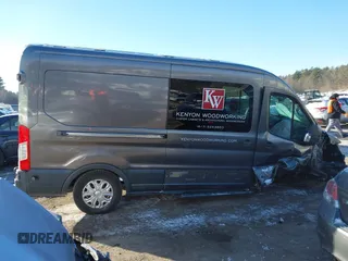 2015 Ford Transit Cargo with VIN 1FTNE2CM5FKB24232, listed as a IAAI auction lot 41333965 with 42,949 mi miles and . Bid and sale history available at carsss.com. Image 12.
