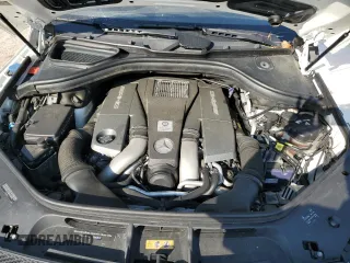 2015 Mercedes-Benz GL-Class GL 63 AMG with VIN 4JGDF7EE3FA585524, listed as a Copart auction lot 74968724 with 99,684 mi miles and Salvage Title. Bid and sale history available at carsss.com. Image 14.