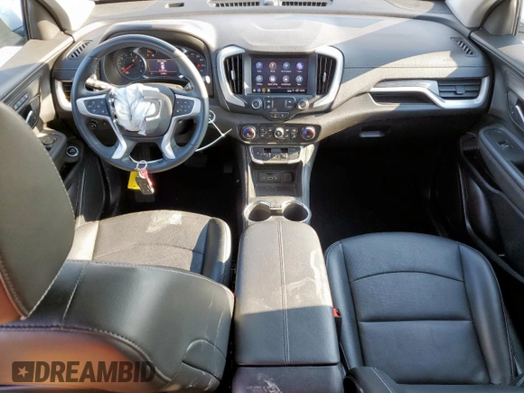 2023 GMC Terrain SLT with VIN 3GKALVEG3PL134047, listed as a Copart auction lot 56550565 with 32,048 mi miles and Salvage title. Bid and sale history available at DreamBid. Image 8.