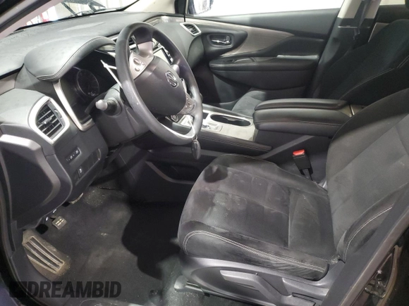 2018 Nissan Murano Platinum with VIN 5N1AZ2MH8JN121428, listed as a Copart auction lot 53608795 with 62,397 mi miles and Salvage Title. Bid and sale history available at carsss.com. Image 7.