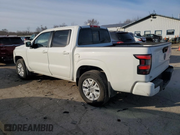 2022 Nissan Frontier S with VIN 1N6ED1EK2NN652751, listed as a Copart auction lot 44628505 with 24,695 mi miles and Salvage title. Bid and sale history available at DreamBid. Image 2.