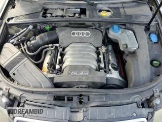 2003 Audi A4 3.0L with VIN WAUAT48H73K008311, listed as a Copart auction lot 74176294 with 163,047 mi miles and Salvage Title. Bid and sale history available at carsss.com. Image 12.