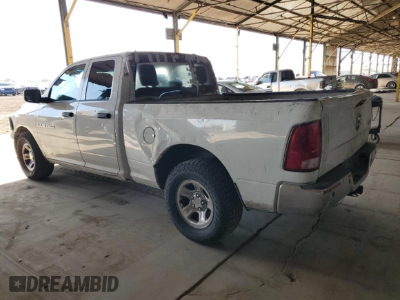 2012 Ram 1500 Tradesman with VIN 1C6RD7FPXCS297979, listed as a Copart auction lot 54956415 with 322,917 mi miles and Clean Title. Bid and sale history available at carsss.com. Image 2.
