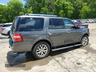 2017 Ford Expedition Limited с VIN 1FMJU1KT6HEA32175, выставлен на аукционе Copart как лот 56125555 с пробегом Не указан миль и Списание • Salvage title. История ставок и продаж доступна на DreamBid. Изображение 3.